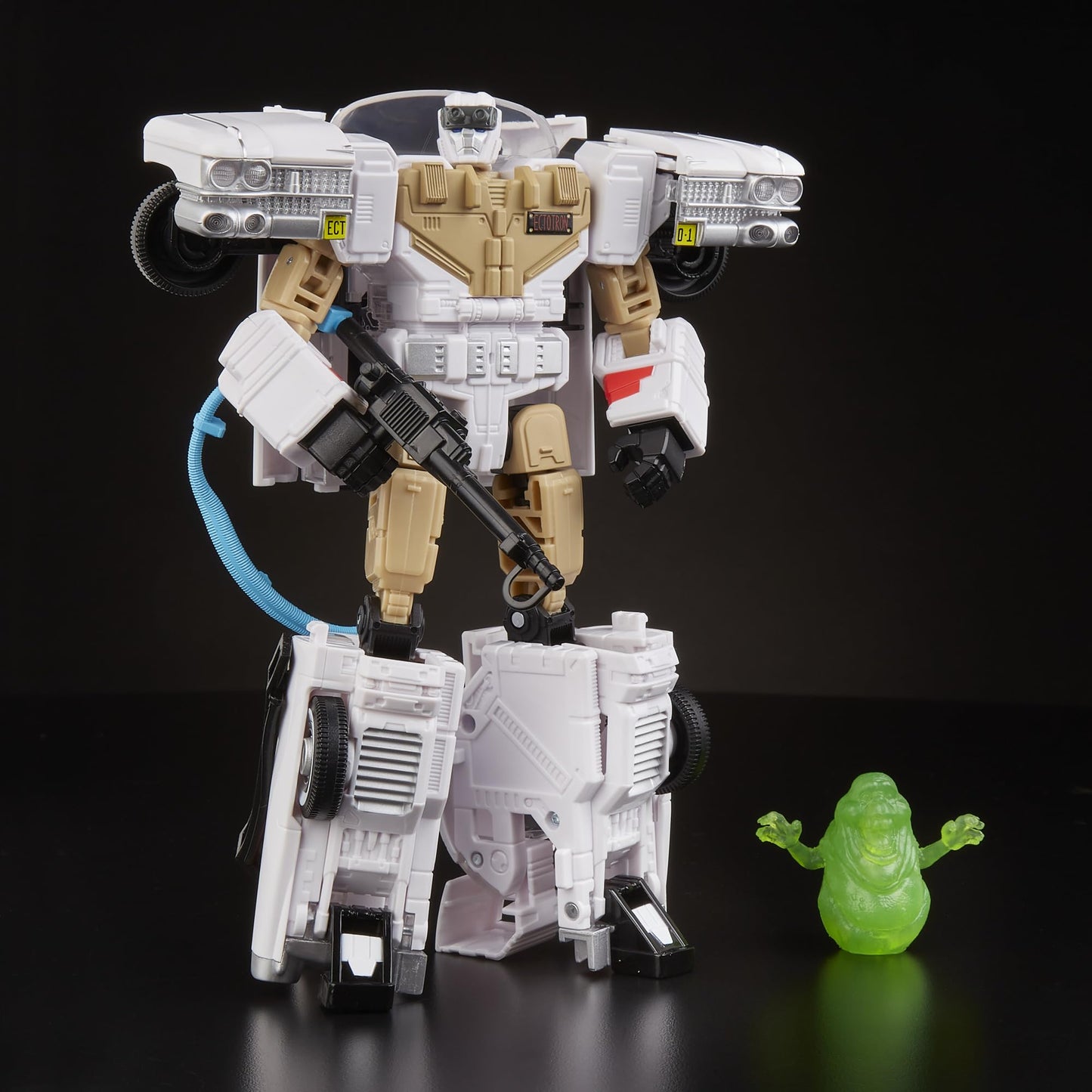 Hasbro Transformers Generations Ghostbusters 2019 Heroic Autobot Ecto-1 Ectotron Figure