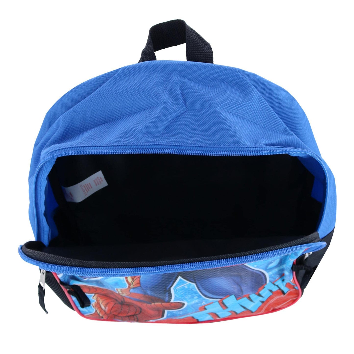 Marvel Boy's Spider-Man 16-Inch Backpack with Lunch Bag, Blue