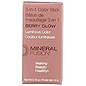 3-In-1 Color Stick - Berry Glow by Mineral Fusion for Women - 0.16 oz Makeup