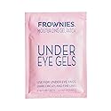 Frownies Under Eye Gel Patches for Puffy Eyes - Dark Circles with Cactus Collagen - Reusable, 3 Pack