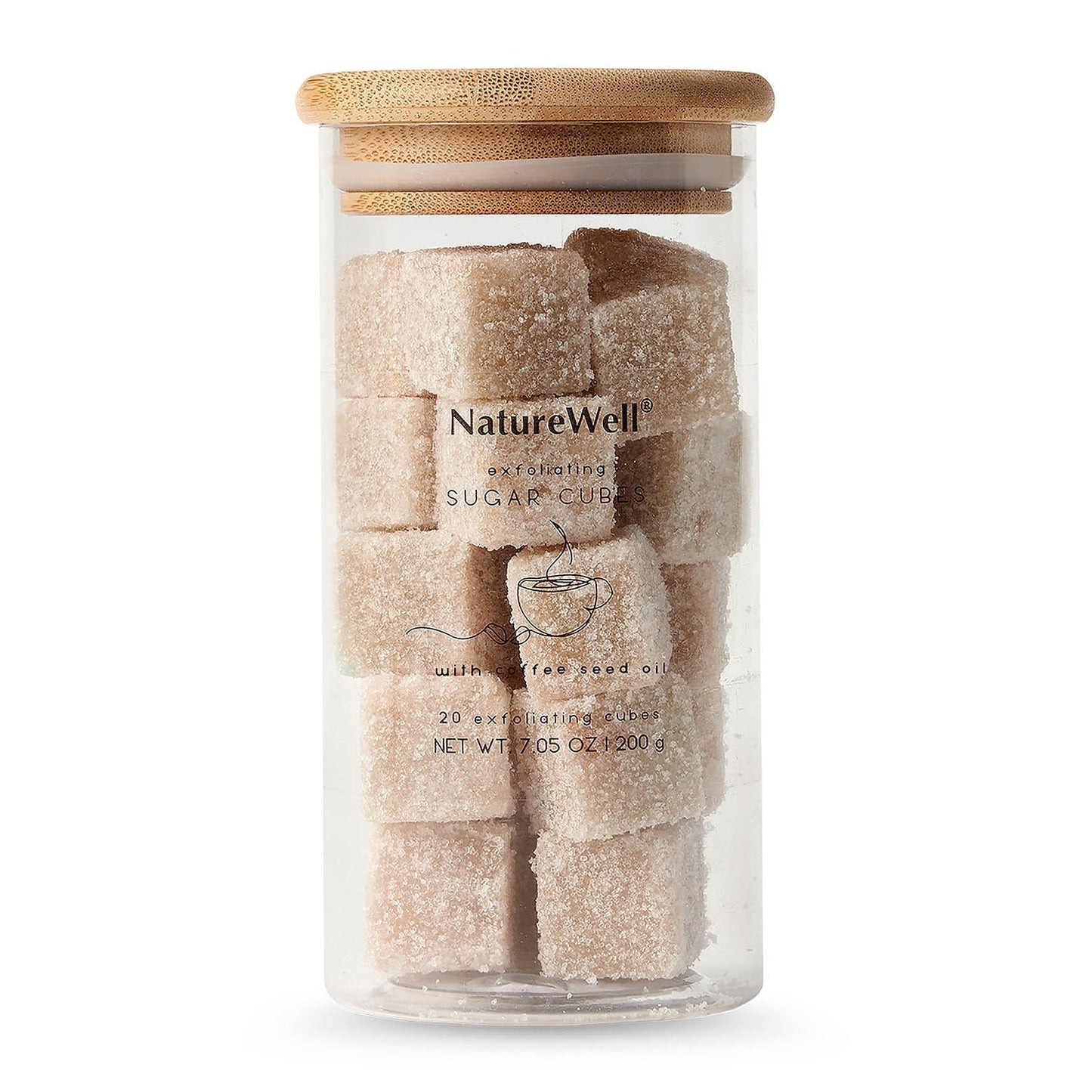 NatureWell Exfoliating Sugar Cubes, Grapefruit and Coffee, 20 Cubes (2 Pack) Beauty & Personal Care NATURE WELL