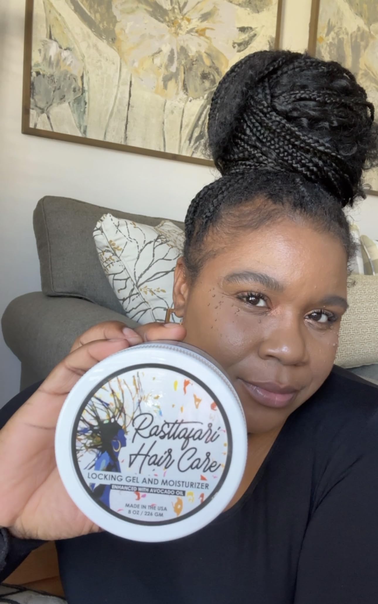 Rastta Locs Locking Gel and Moisturizer with Avocado Oil for Dreadlocks - 8oz