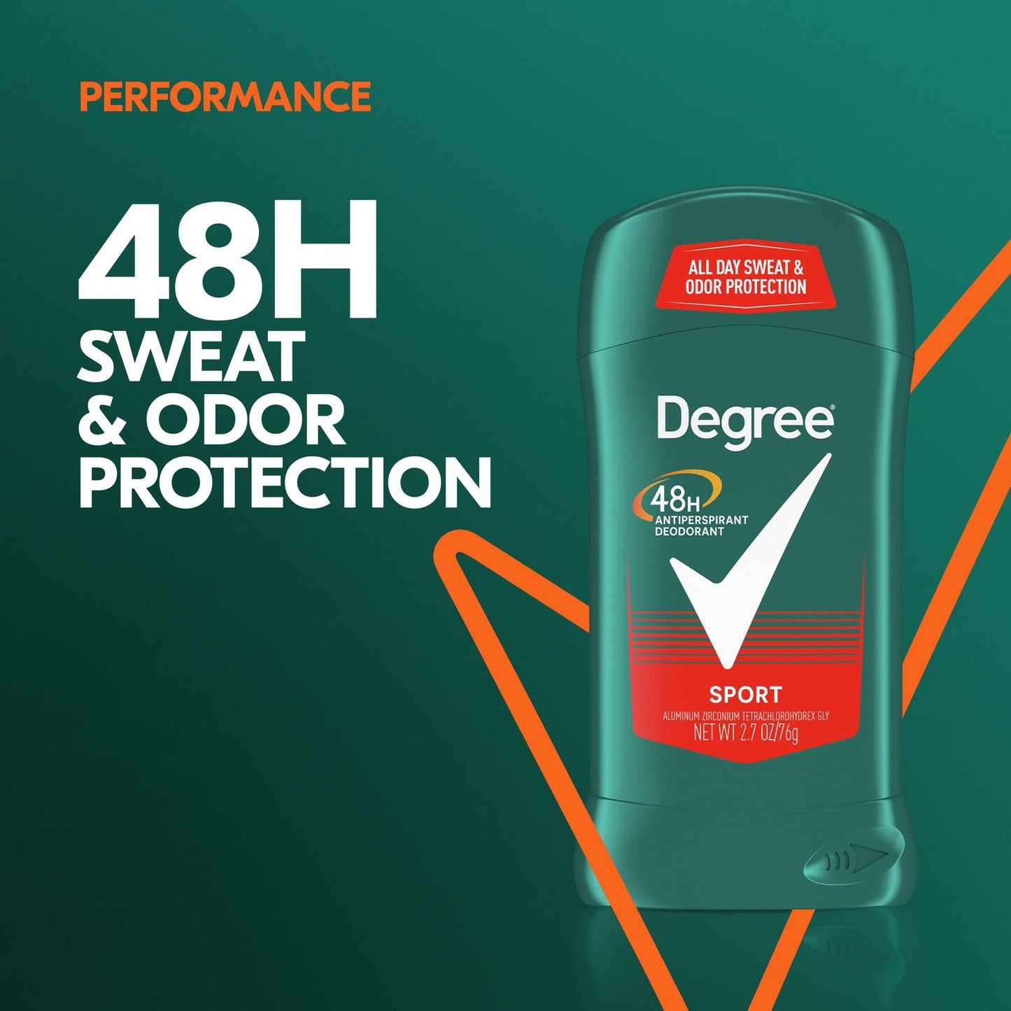 Degree Men Protection Antiperspirant Deodorant, Sport 2.7 oz (Pack of 2) Beauty and Personal Care Degree
