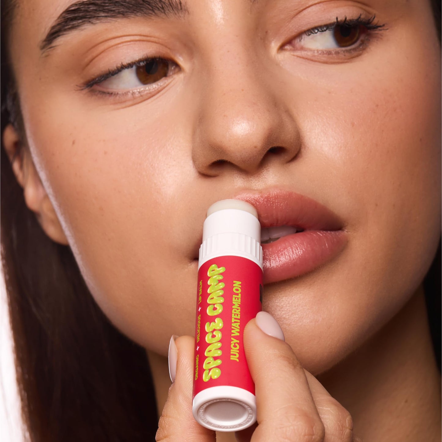Space Camp Wellness Jumbo Lip Balm - Juicy Watermelon Organic Flavored Balm (2 Pack)