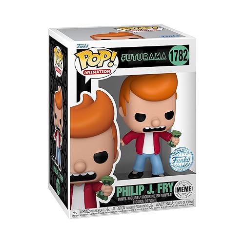 Funko Pop! Vinyl Fig. Futurama Philip J. Fry Meme EE Exclusive