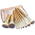 Matto Makeup Brushes 9-Piece Makeup Brush Set Foundation Brush with Travel Makeup Bag