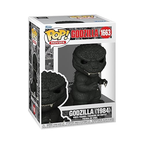 Funko POP Movies: Godzilla 70th Anniversary - Godzilla 1984-1/6 Odds for Rare Chase Variant - Collectable Vinyl Figure - Gift Idea - Official…