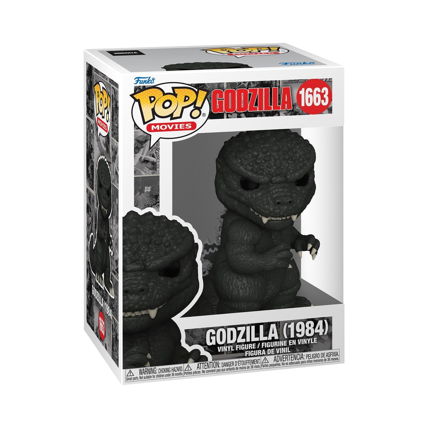 Funko POP Movies: Godzilla 70th Anniversary - Godzilla 1984-1/6 Odds for Rare Chase Variant - Collectable Vinyl Figure - Gift Idea - Official…