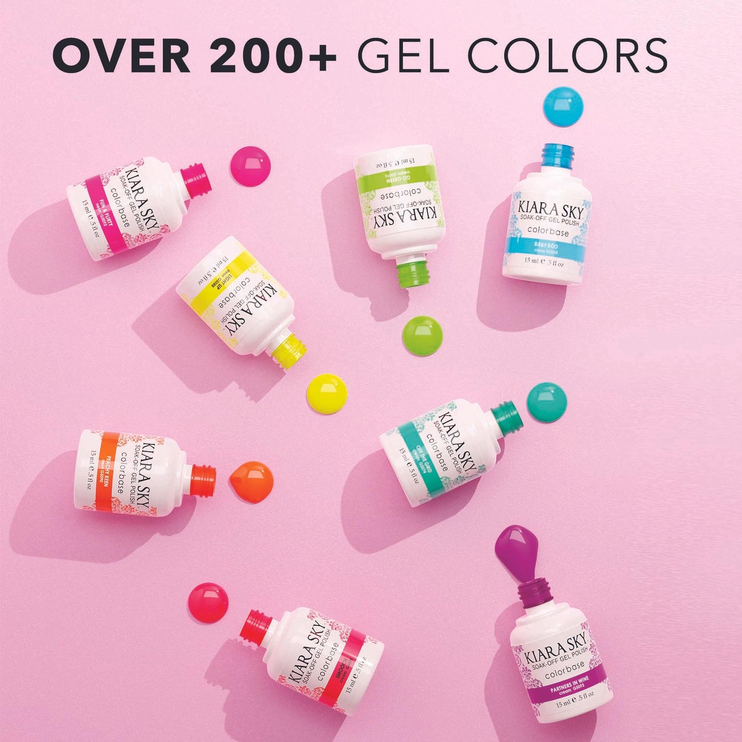 Kiara Sky Soak Off LED UV Gel Polish - Bare With Me - Nude Beige Sand Cover Color G403