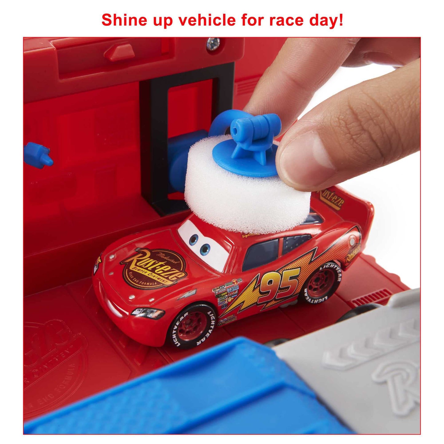 Mattel Disney and Pixar Cars Transforming Mack Playset, 2-in-1 Toy Truck & Tune-Up Station with Launcher, Lift & More, Movie-Inspired Graphics, Gift…