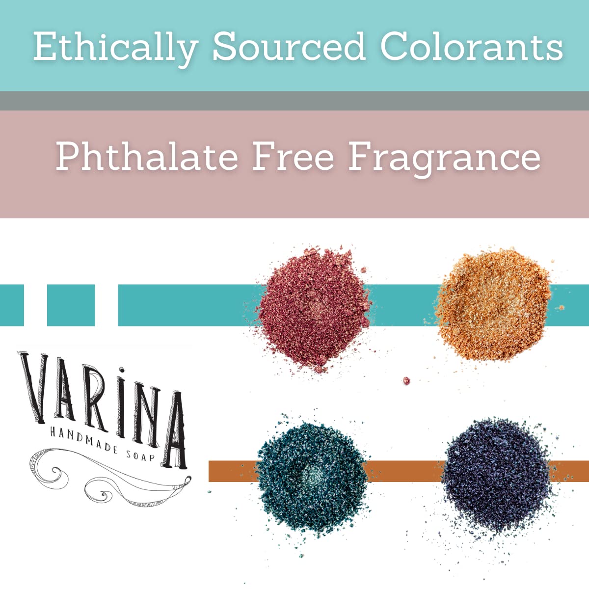 Varina Natural Carnival Variety Bar Soap - Gentle Cleansing for Sensitive Skin, Sweet and Vanilla - 5 Pack Beauty & Personal Care Varina