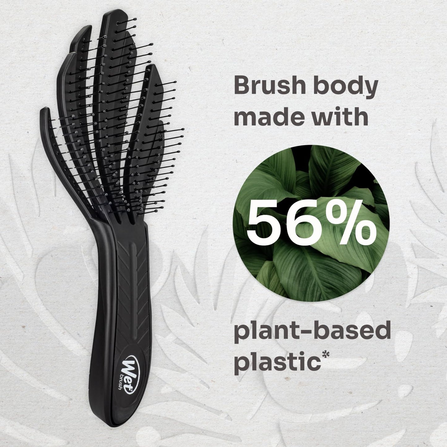 Wet Brush Go Green Curl Detangler Hair Brush, Black, Ultra-Soft IntelliFlex Detangling Bristles Glide Through Tangles with Ease, Great For Curls, No Beauty and Personal Care Wet Brush