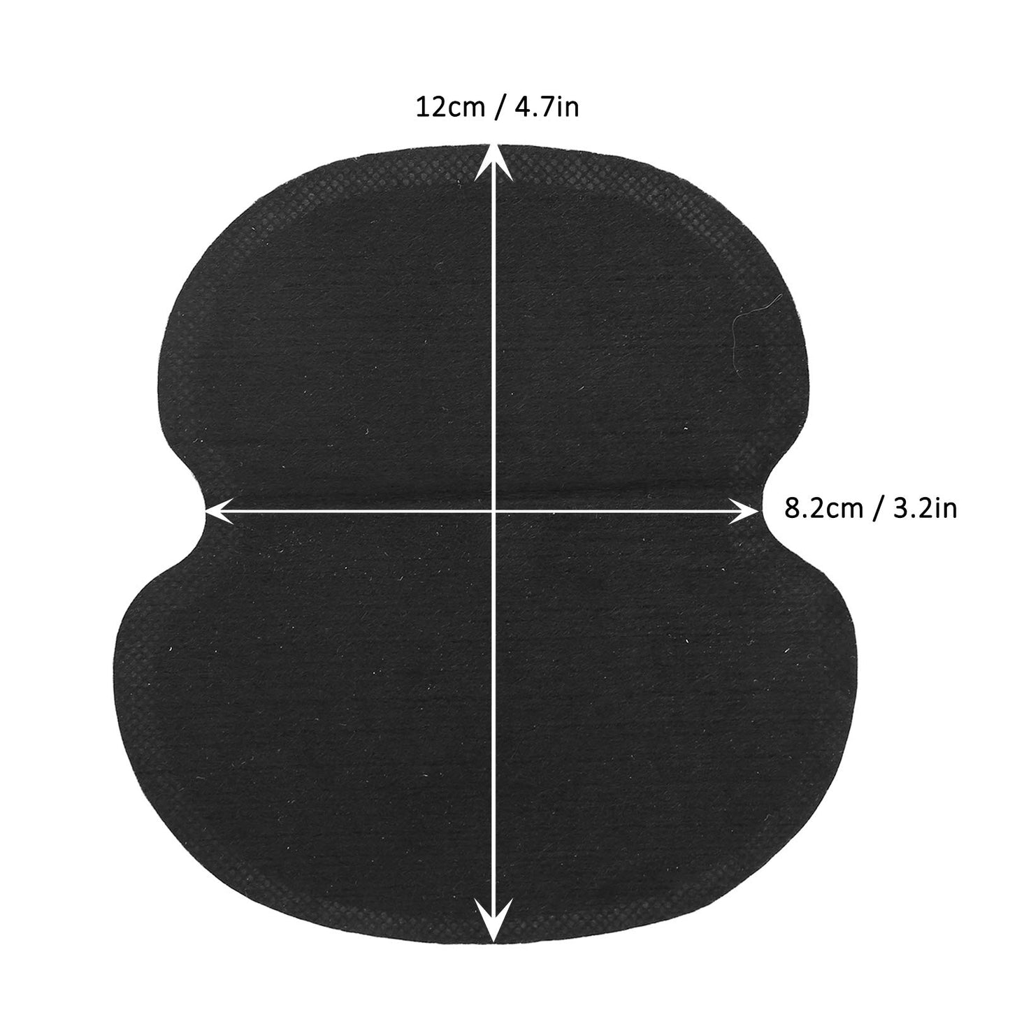 Underarm Sweat Pads, Armpit Sweat Pads for Women and Men, 60Pcs Underarm Pad Underarm Armpit Sweat Pads Non Woven Fabric Comfortable Unflavored Non Beauty and Personal Care Miskall