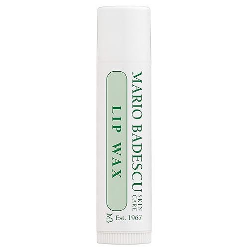 Mario Badescu Lip Wax with Rosehip and Vitamin E Oils, Lightweight and Antioxidant Rich Moisturizer for Dry Lips, Non-Greasy and Non-Sticky Hydrating