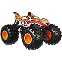 Hot Wheels Monster Trucks Tiger Shark die-cast 1:24 scale vehicle with Giant Wheels for kids age 3 to 8 years old great gift toy trucks large scales