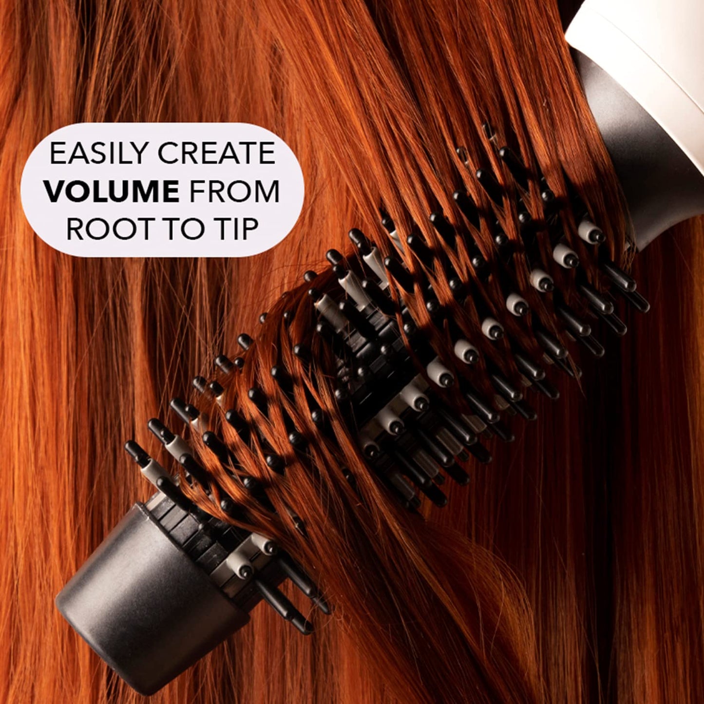 Instyler Freestyle Ceramic Styling Wand | Salon Quality at Home | Ionic Tip Barrel | Dual Voltage Tool | Ceramic Heated Bristles | Frizz Reducing