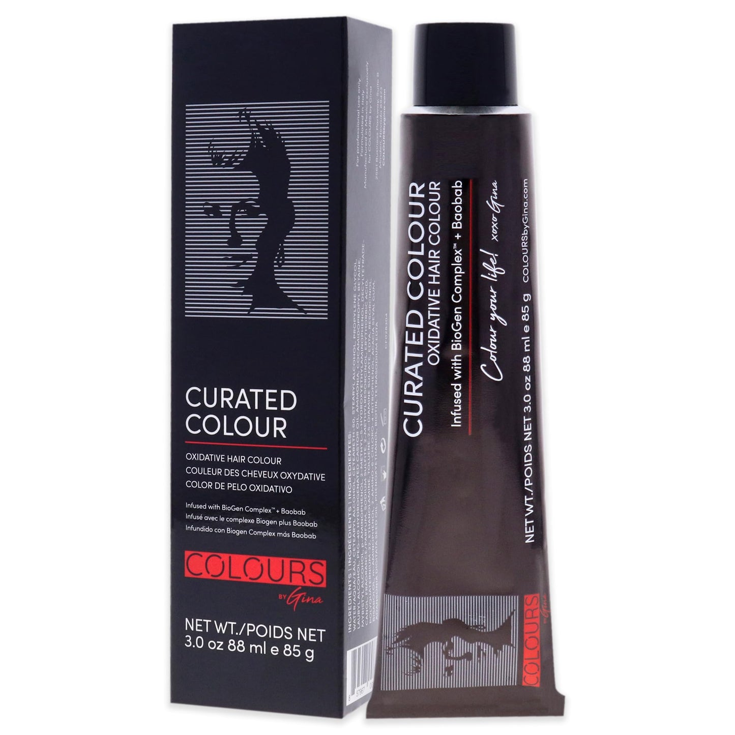 Colours By Gina Curated Colour - 8.4-8C Light Copper Blonde by Colours By Gina for Unisex - 3 oz Hair Color