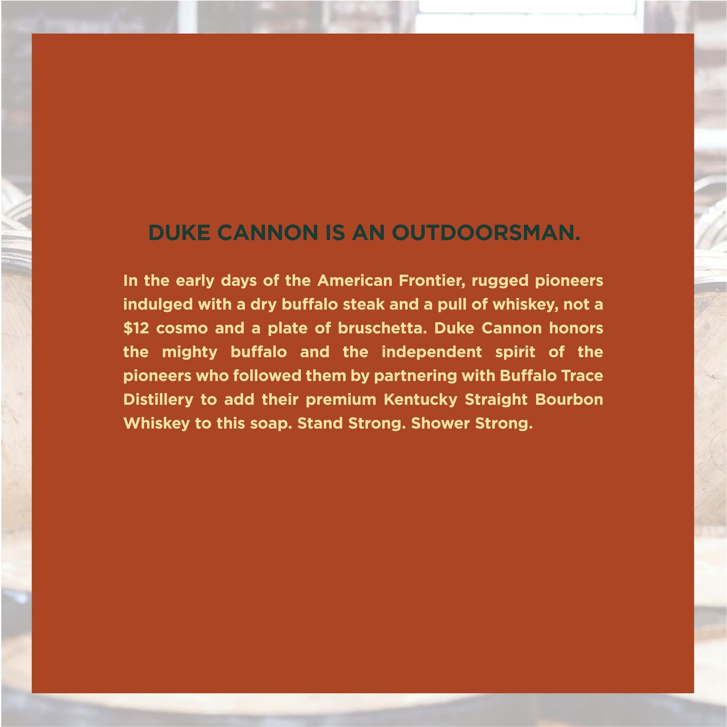 Duke Cannon Supply Co. Big Brick of Soap Bar for Men Big American Bourbon (Charred Oak Barrel Scent) - Extra Large, All Skin Types, 10 oz. (3 Pack)