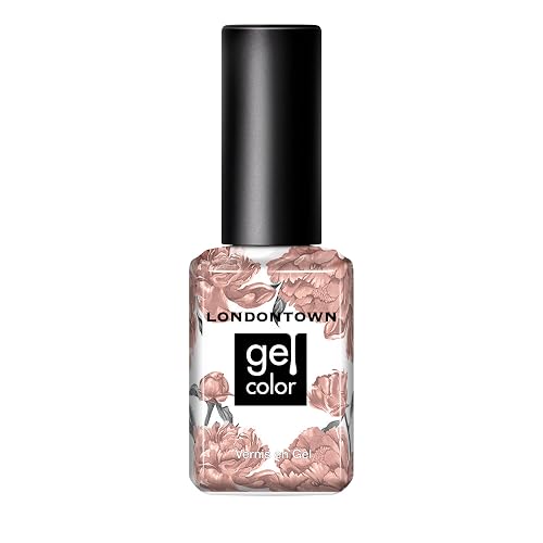 LONDONTOWN UV/LED Gel Nail Polish, Glossy Pink Beige, Rose Latte, 0.4 Fl Oz, Long Lasting, Chip Resistant High Shine Color Beauty & Personal Care LONDONTOWN