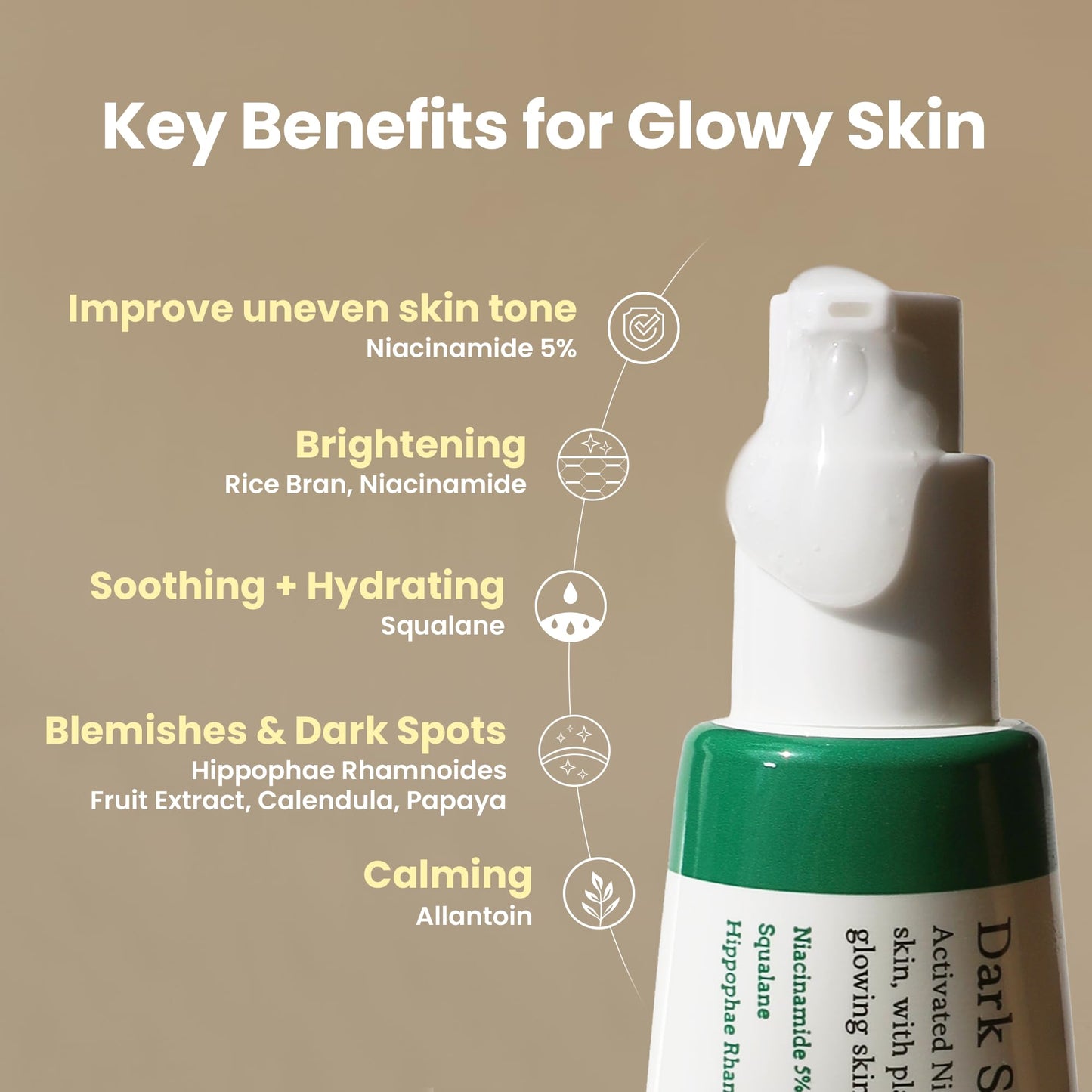 AXIS-Y Dark Spot Correcting Glow Serum 0.16 fl. oz. | Brightening Treatment, Anti-Aging, Acne Scars, Fine Lines, Hyperpigmentation, and Dark Circles Beauty and Personal Care AXIS-Y