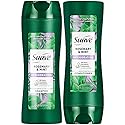 Suave Shampoo and Conditioner, Rosemary & Mint - Invigorating Formula with 100% Natural Essential Oils, 12.6 Oz Ea