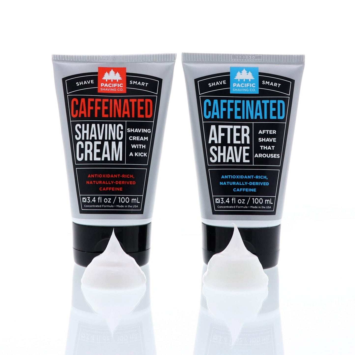 Pacific Shaving Company Caffeinated Aftershave - Helps Reduce Appearance of Redness, With Safe, Natural, and Plant-Derived Ingredients, Soothes Skin…