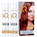 Keratin Republic Anti-Frizz Shampoo & Conditioner Duo | Keratin + Collagen | Sulfate, Salt & Paraben Free | Color Safe | Açaí Berry & Argan Oil | Gift