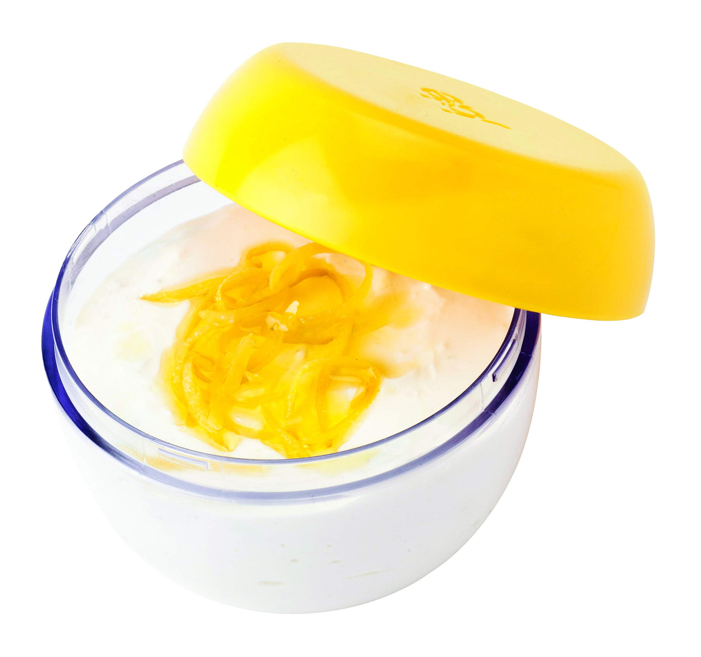 Joie Fresh Flip Pod Lemon Storage Container, Keeps Leftover Half Flavorful and Firm in Fridge, Reusable Kitchen Gadget, BPA Free, Dishwasher Safe