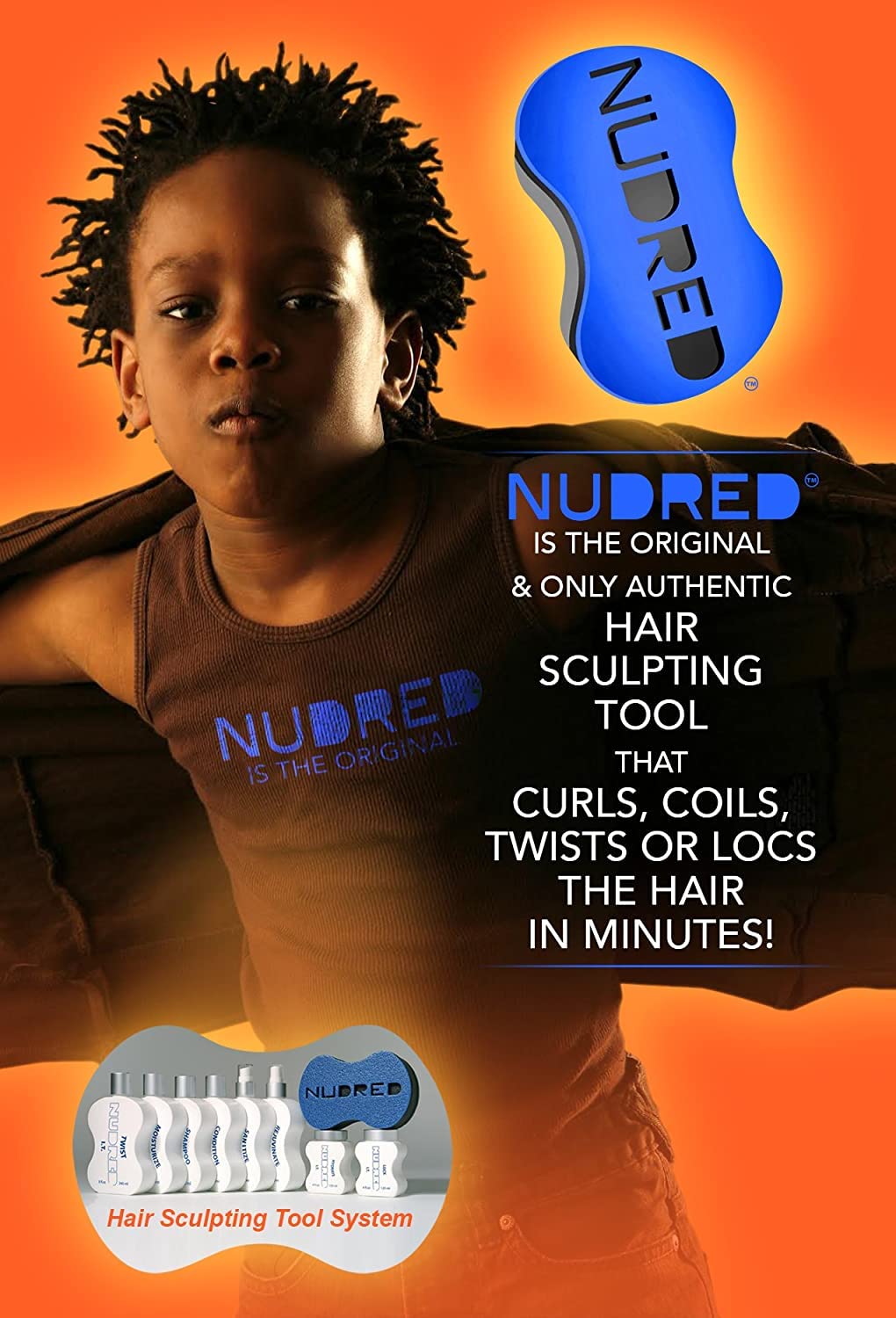 Nudred Moisturize I.T. for Black Women & Men, Moisturize & Style Coils, Hair Cream for Curls, Twists & Locs, 4C Hair Moisturizer for Dry Hair, Leave