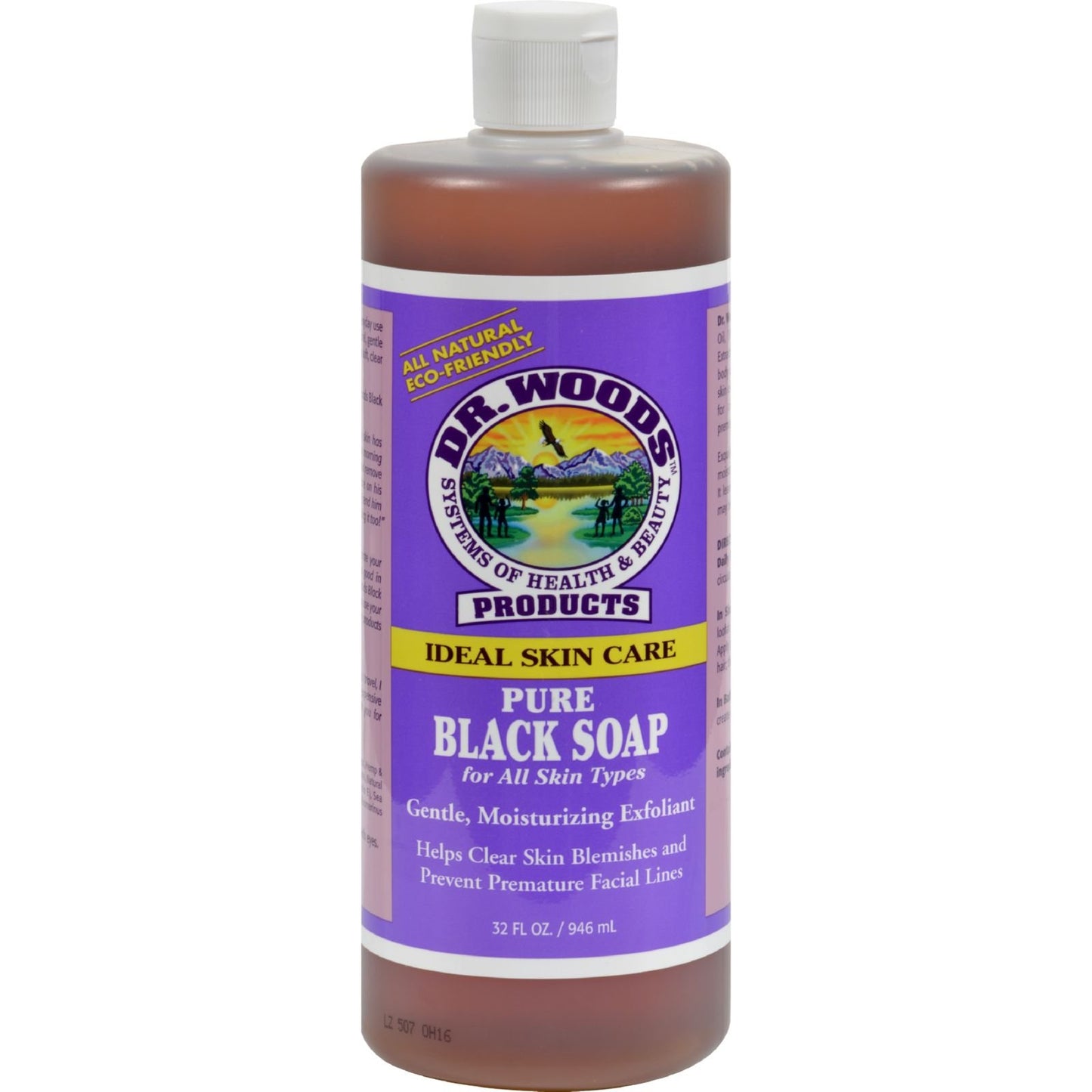 Dr Woods Soap Black