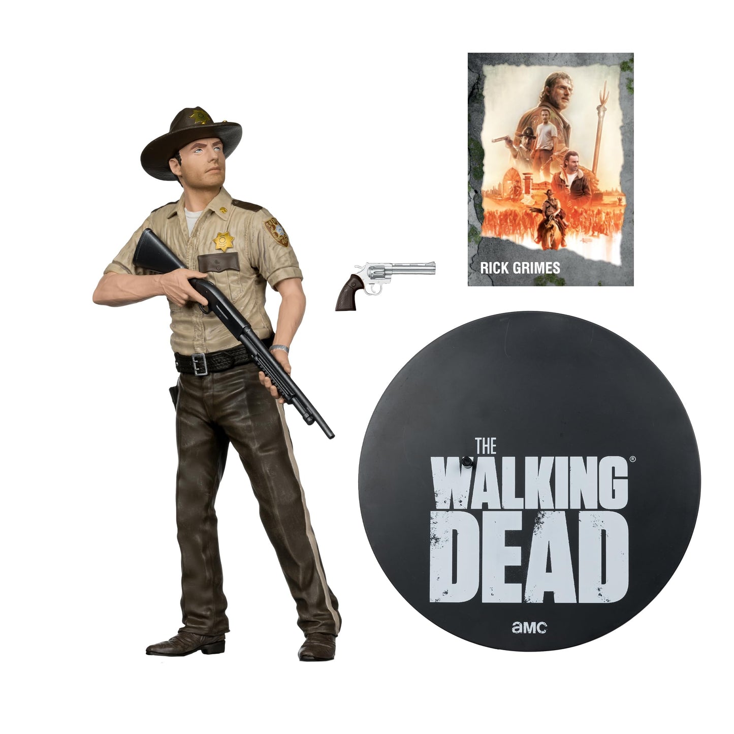 McFarlane Toys - The Walking Dead Rick Grimes 1:8 Scale Posed Figure
