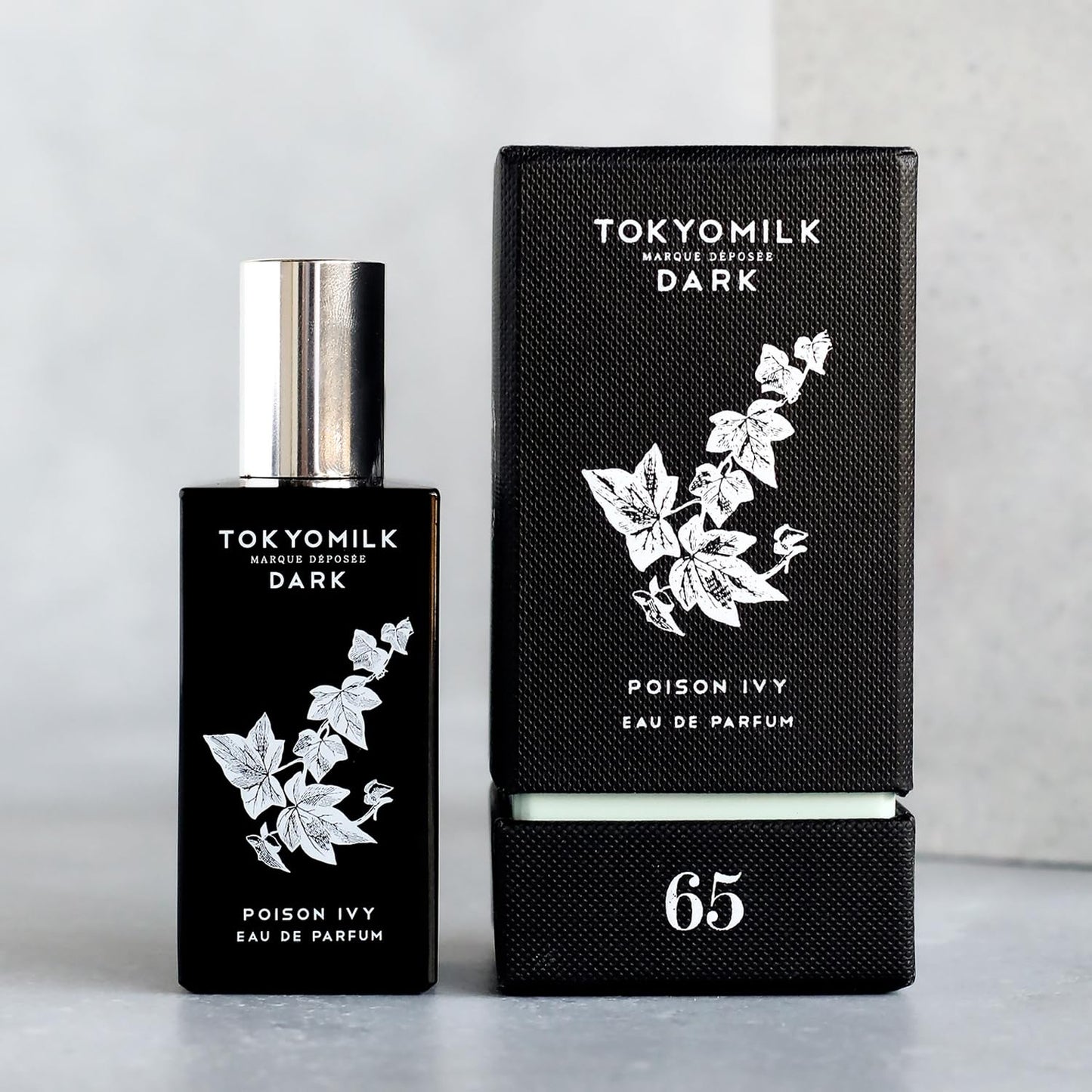 TOKYOMILK Dark Poison Ivy Eau de Parfum, 1.6 fl. oz, 47.3 ml - Bergamot, Eden Rose, Muguet & Orris Root - Sophisticated & Elegant Design, Men