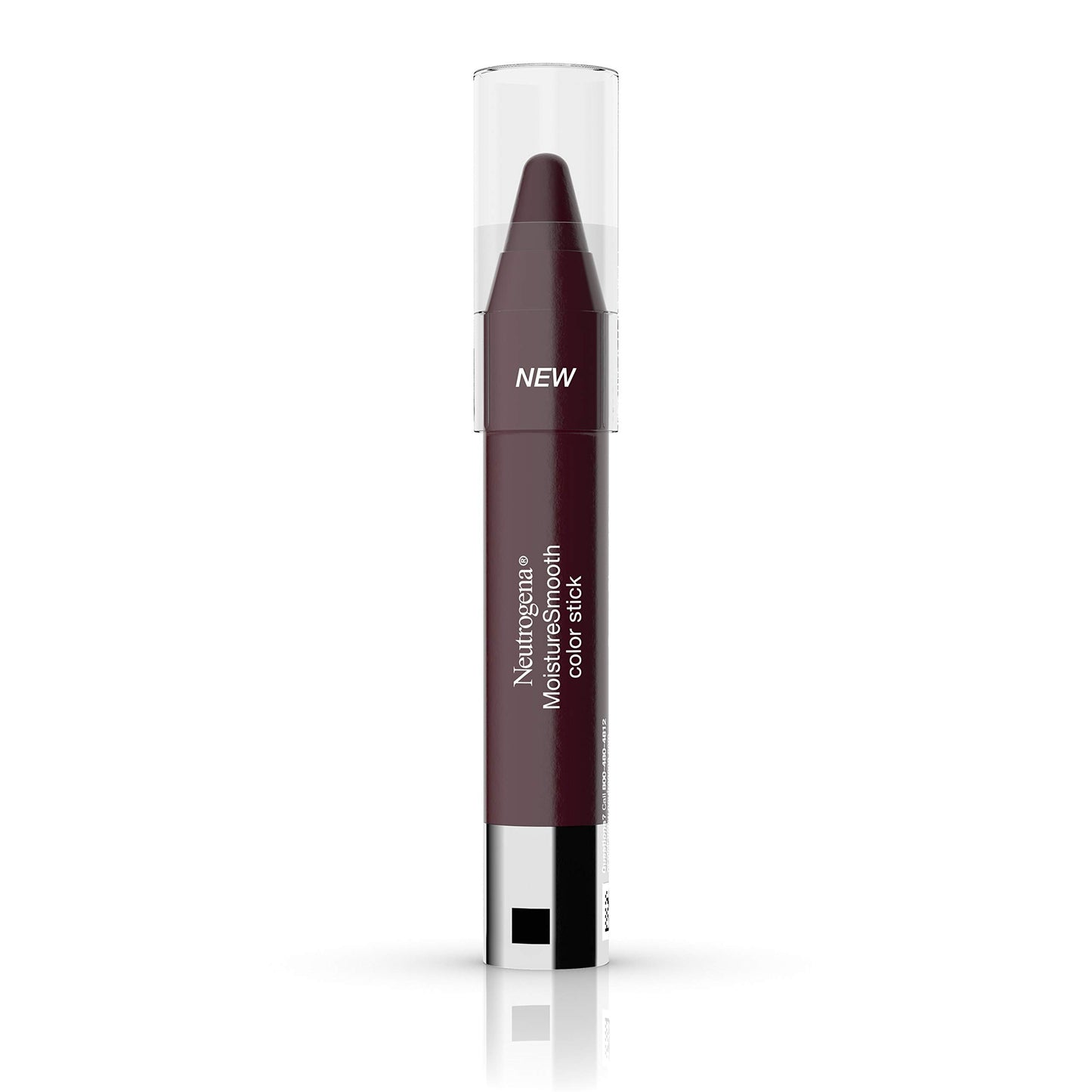 Neutrogena Moisturesmooth Color Lip Stick, 180 Deep Plum, .011 Oz. (Pack of 1)