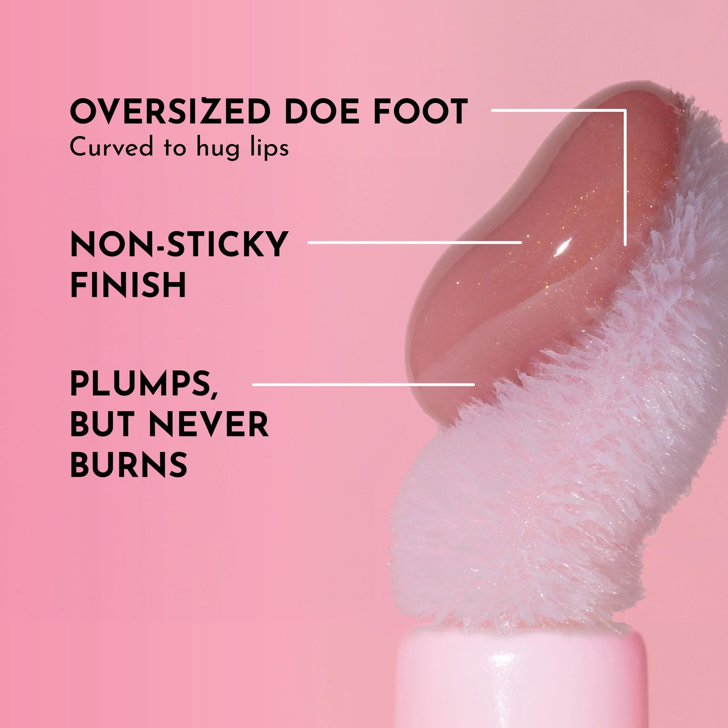 Lawless Women's Forget The Filler Lip Plumper Line Gloss, Nudie, Pink, 0.11 Fl Oz (Pack of 1)