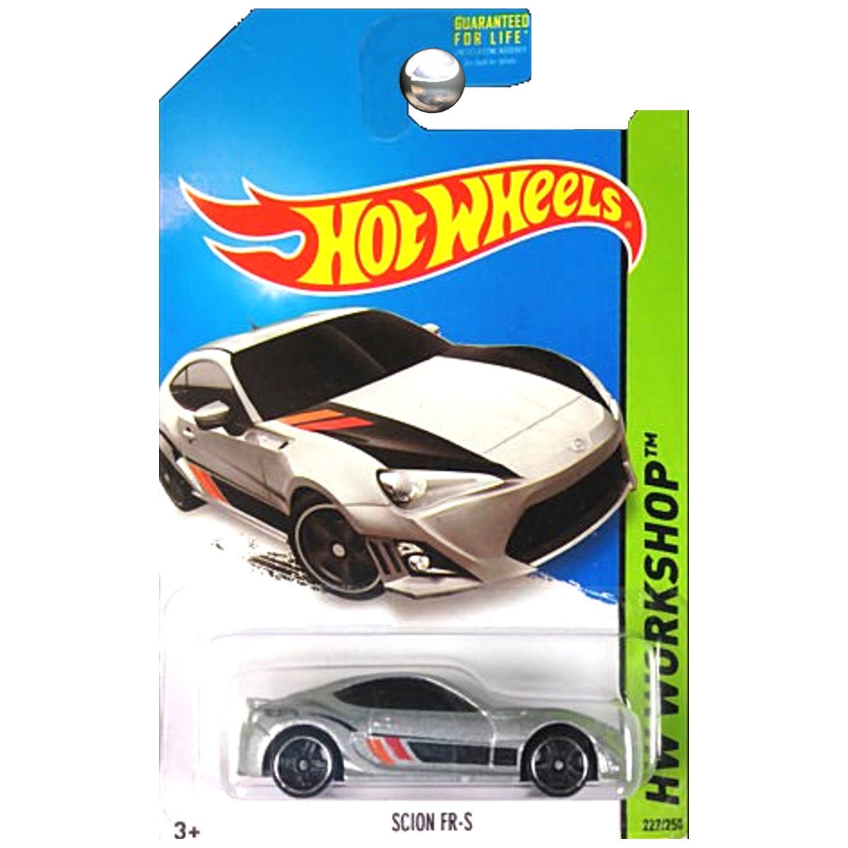 Hot Wheels 2014 Hw Workshop Then and Now Silver Scion FR-S 227/250
