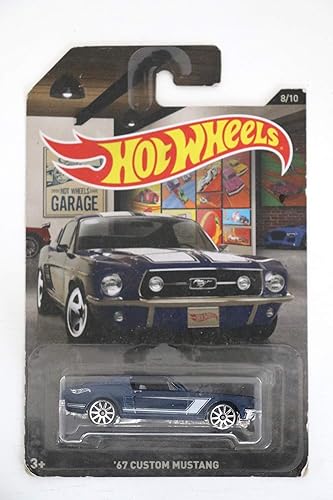 Hot Wheels Wal Mart Exclusive Garage Series '67 Custom Mustang 8/10 New - Near Mint