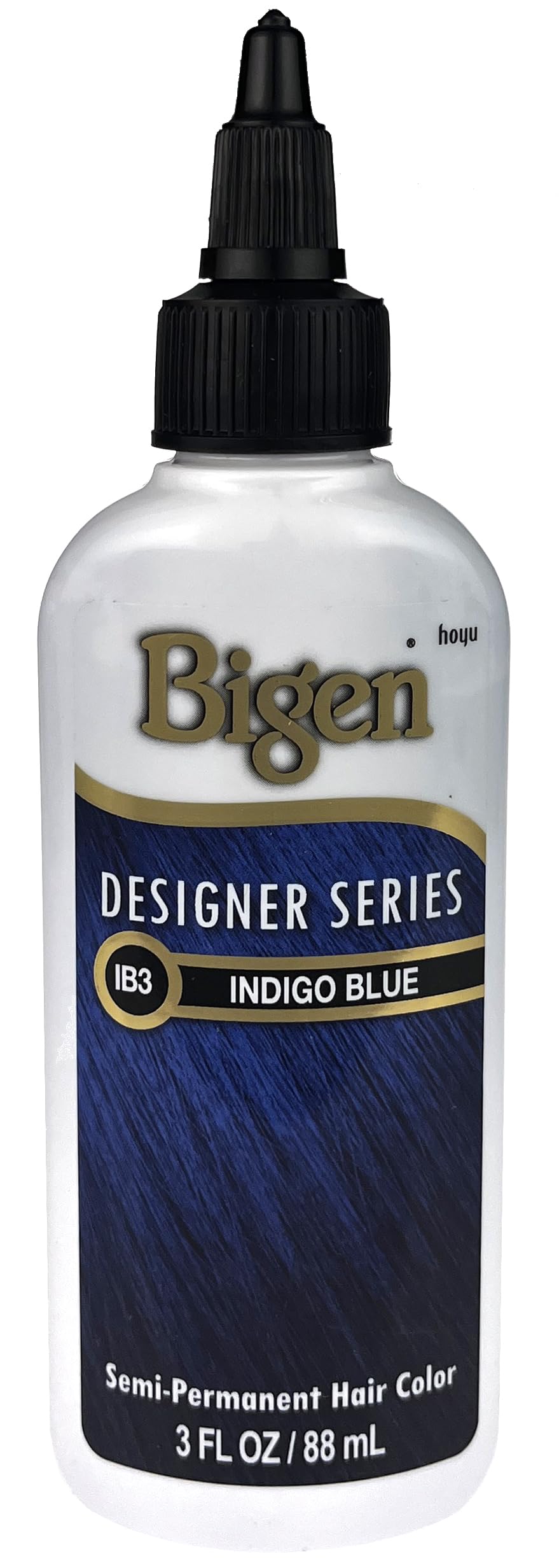 Bigen Semi-Permanent Haircolor #Ib3 Indigo Blue 3 Ounce (88ml)