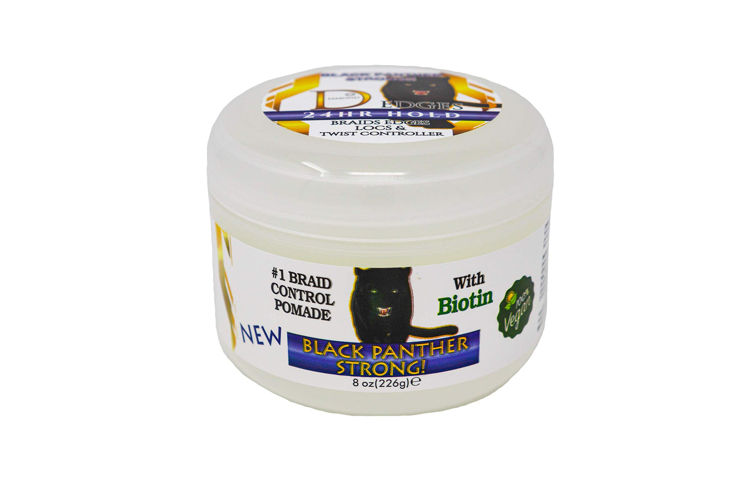 Lay Your Edges Down, Vegan STRONG HOLD-THICK EDGES- Edge control not only lays your edges, it moisturizes, softens, and thickens your edges. Perfect