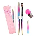 Acrylic Nail Brush - 100% Kolinsky Sable Hair Brush for Acrylic Application - Professional Salon-Grade Tools with Box for Nail Art, Extensions & 3D