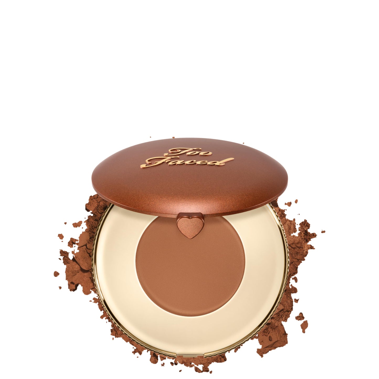 Too Faced Chocolate Soleil Matte Blurring Bronzer | Matte Bronzer Powder that Mimics Natural Skin for Blurred Sun-Kissed Effect, Travel Size, 0.07