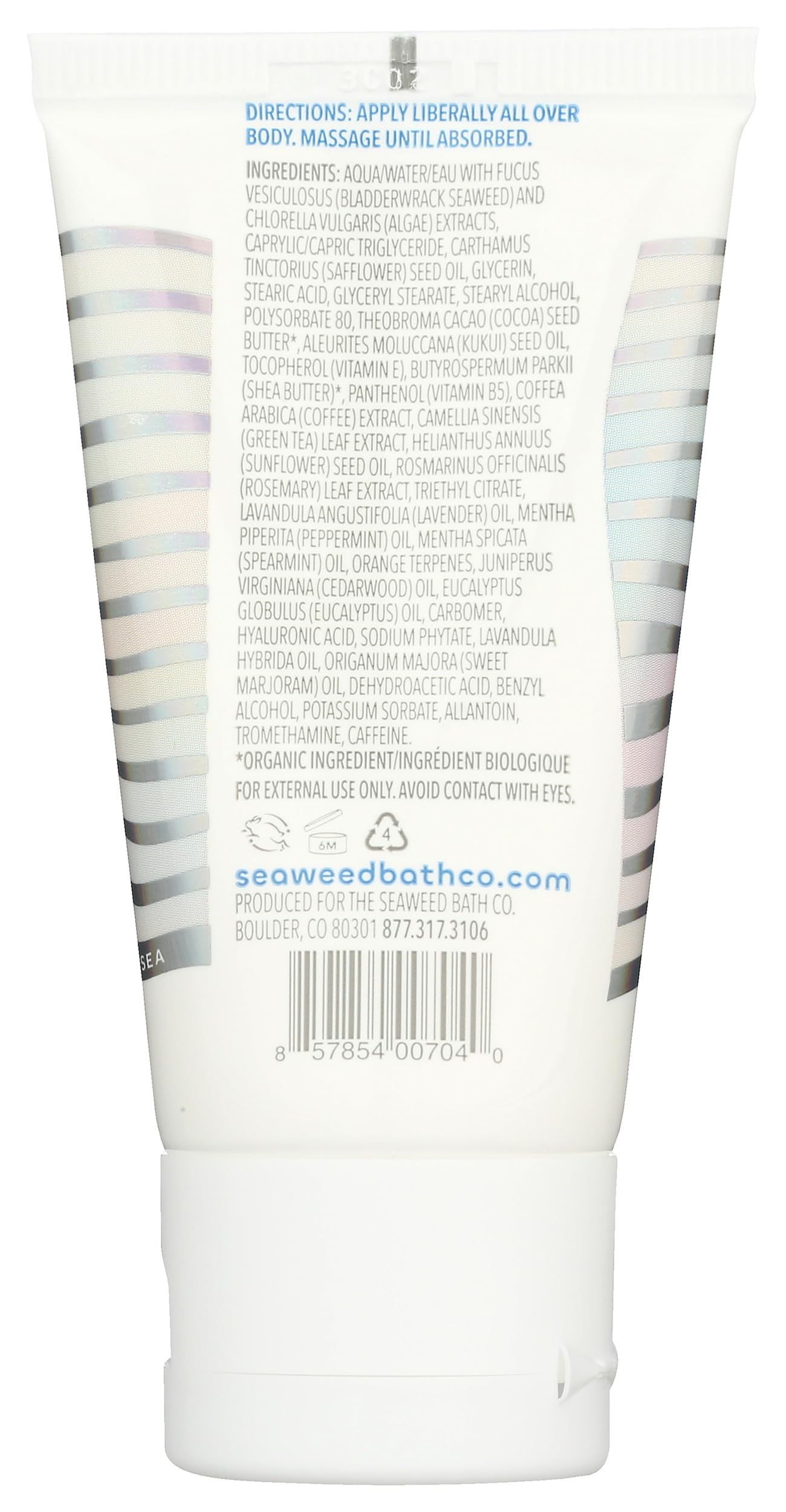 SEAWEED BATH CO Awaken Firming Detox Cream, 1.5 FZ