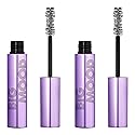 e.l.f. Big Mood Mascara, Instantly Creates Long-Lasting, Bold & Lifted, Voluminous Lashes, Infused with Jojoba Wax, Black, 0.30 fl Oz (2-Pack)