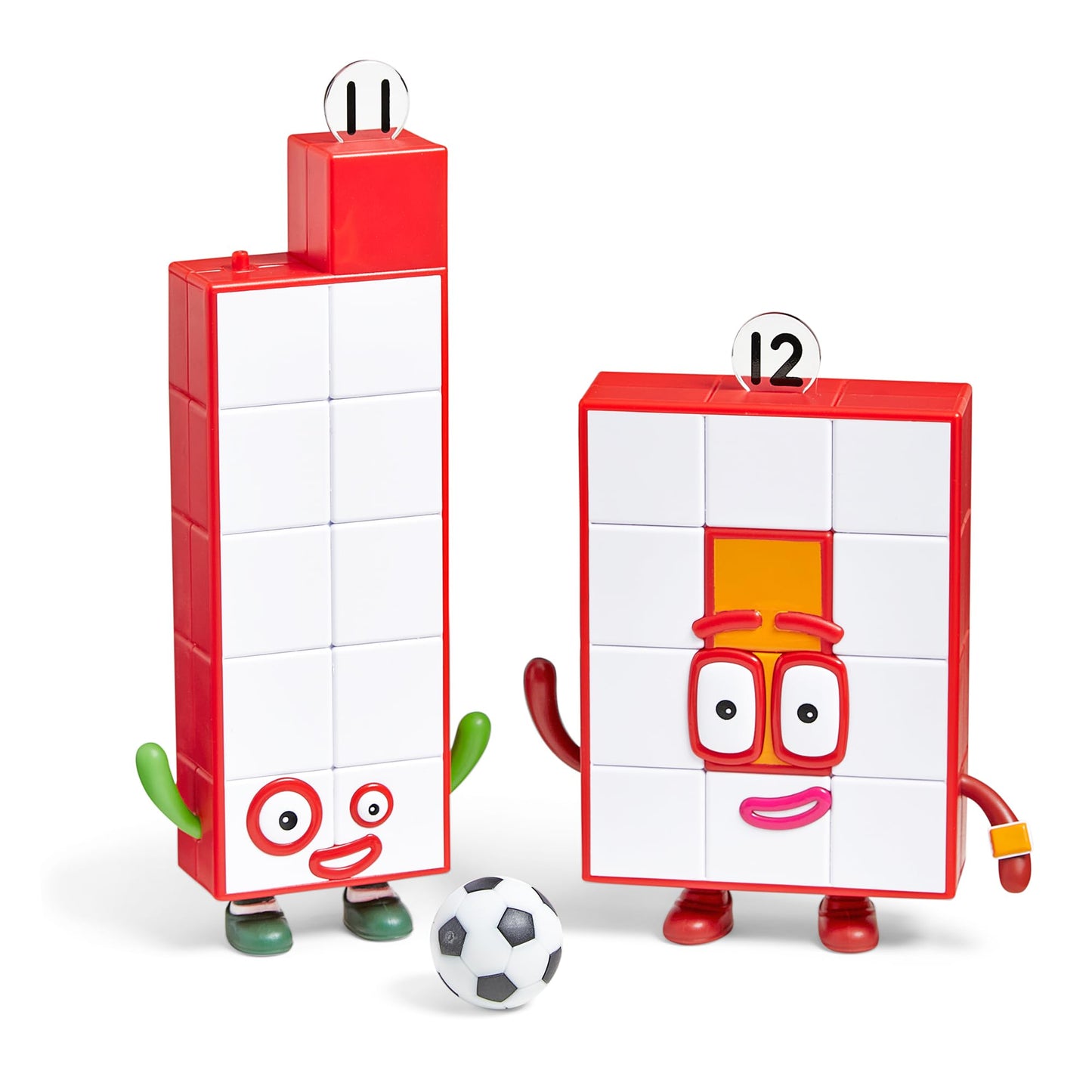 hand2mind Numberblocks Eleven & Twelve Figures – Math Toys for Toddlers Ages 3–5, Small Learning Figurines & Preschool Education Gifts