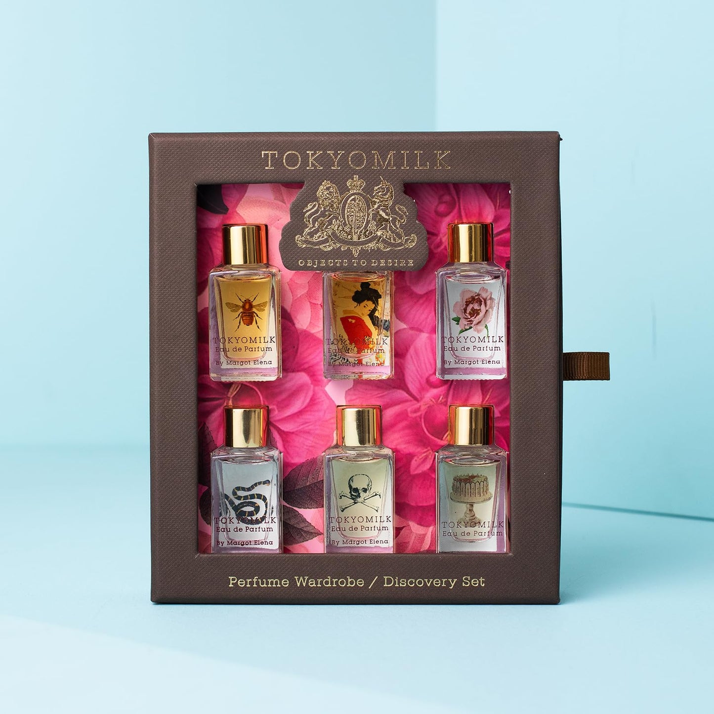 TOKYOMILK Eau de Parfum Discovery Set, 6 Fragrances in 0.23 fl. oz. Bottles, Perfume for Women, Mini-Perfume Sampler, Women’s Cologne Fragrances