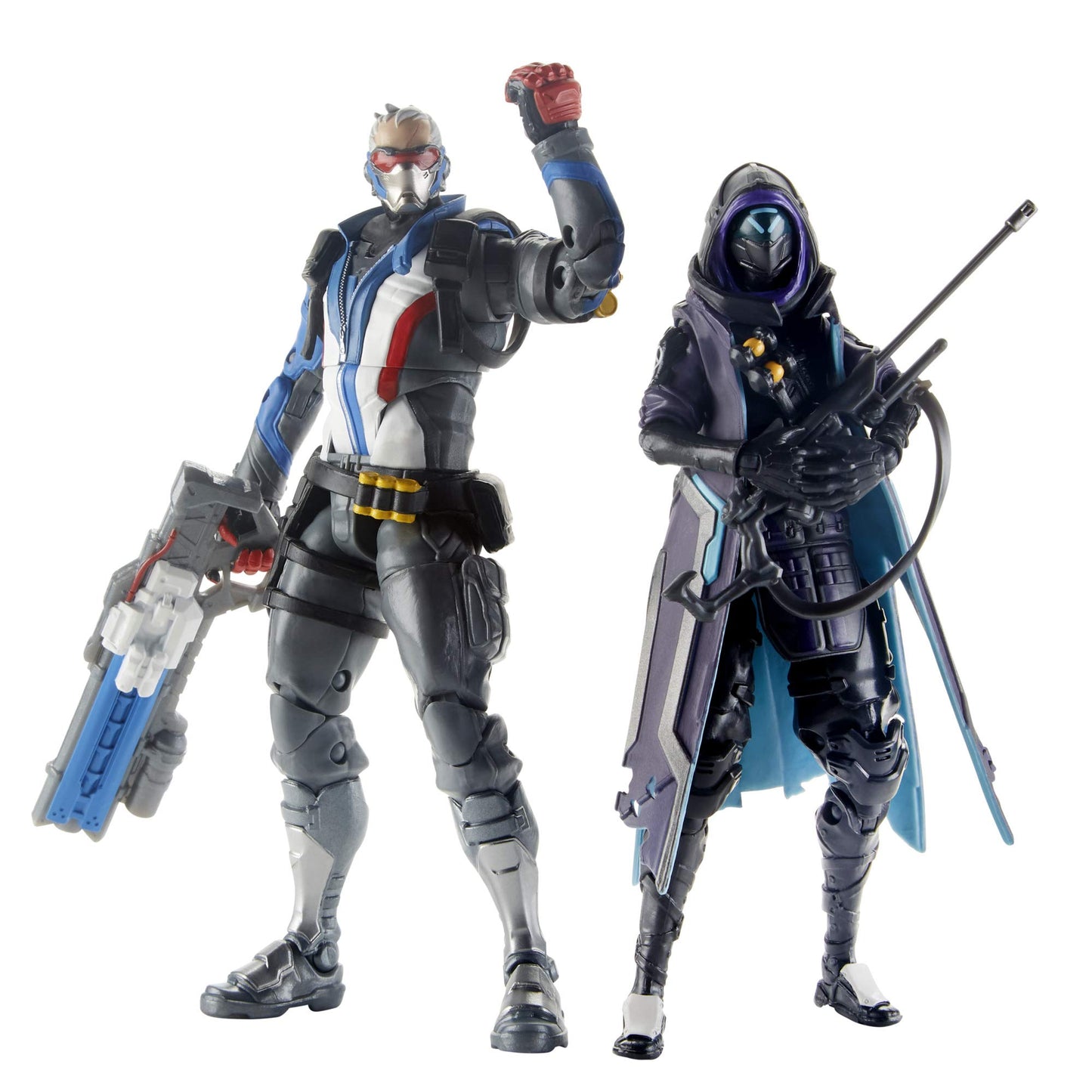 Transformers Overwatch Ultimates Series Soldier: 76 & Shrike (Ana) Skin Dual Pack 6" Collectible Action Figures