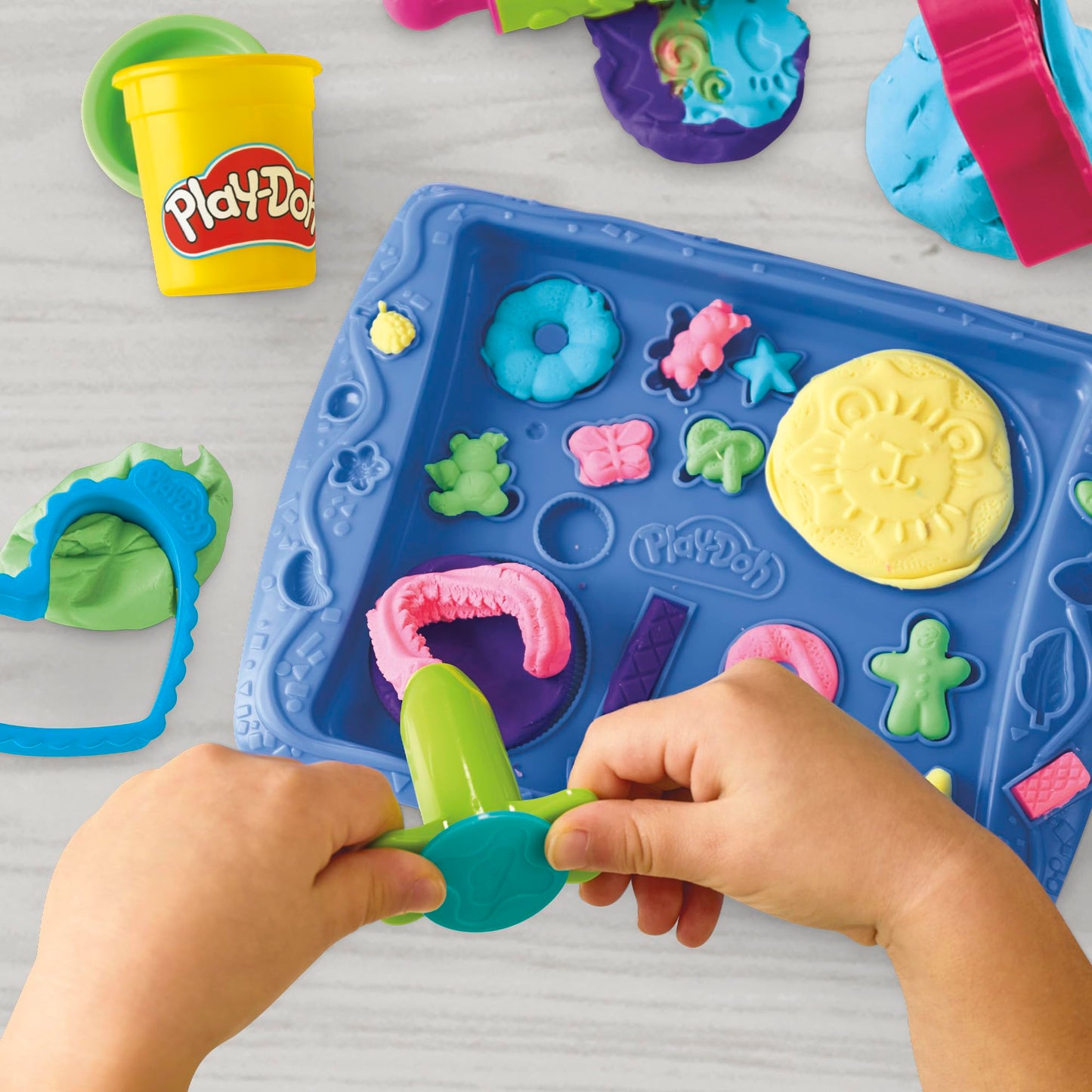 Play-Doh Kitchen Creations Cookie Creations Playset, Kids Arts & Crafts Set, Preschool Play Food Toys, Easter Gifts for Girls & Boys, Ages 3+ (Amazon…