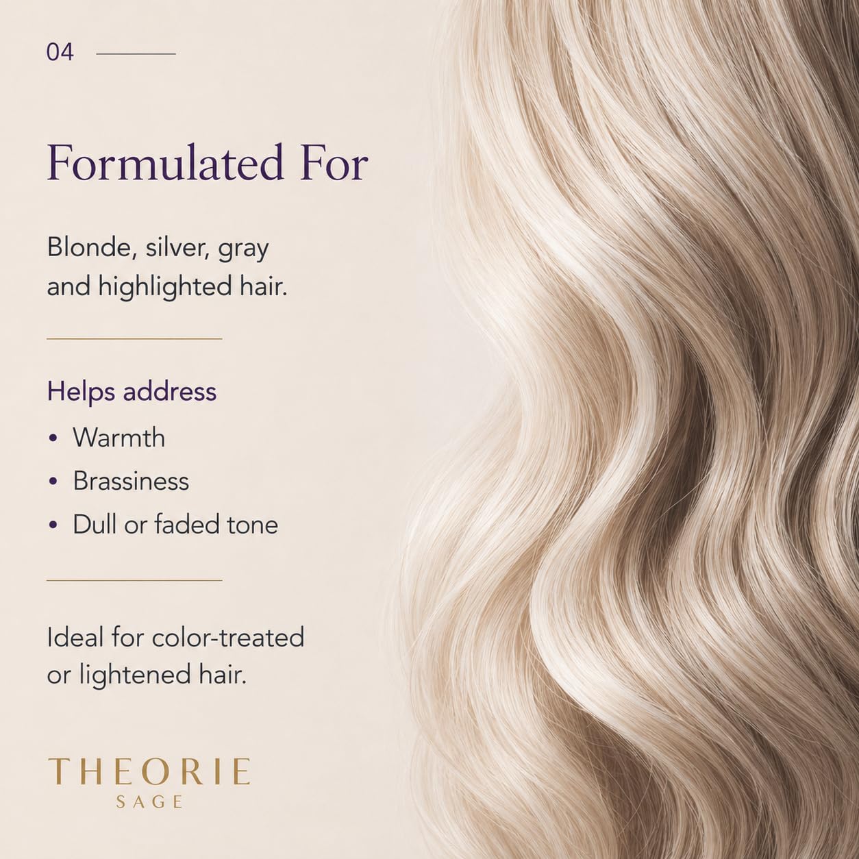 THEORIE 400 mL Shampoo & Conditioner Collection (THEORIE Sage Collection Hair Care Sets (Purple Sage 400 mL Shampoo & Conditioner Set))