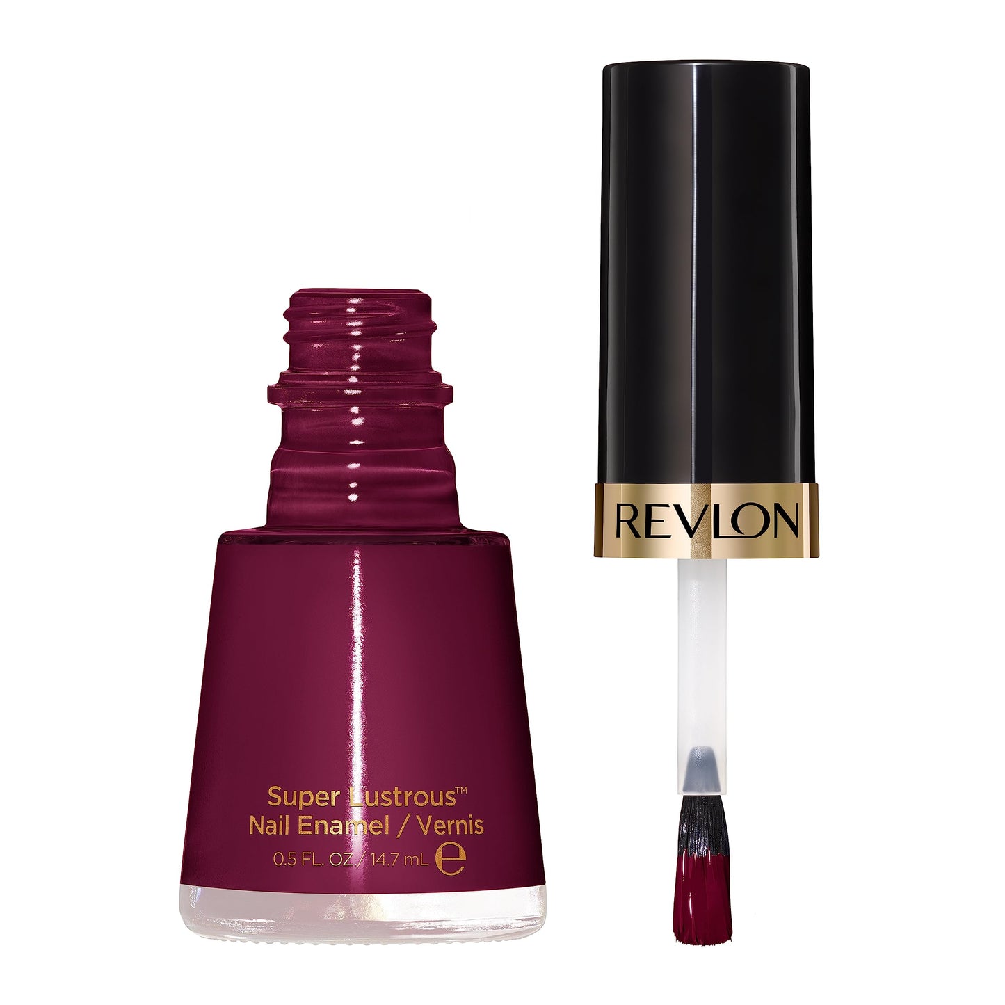Revlon Super Lustrous Nail Polish, Chip-Resistant & Longwear Formula, High Shine Finish, 570 Vixen, 0.5 fl oz