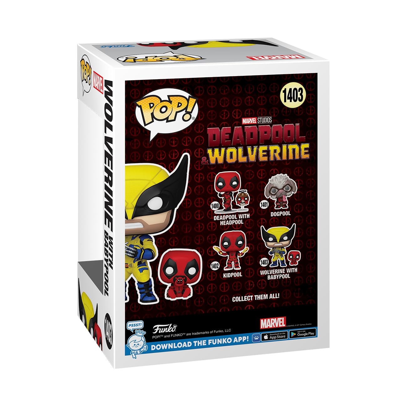 Funko POP! & Buddy: Deadpool & Wolverine - Wolverine with Babypool - Collectable Vinyl Figure - Gift Idea - Official Merchandise - for Kids & Adults…