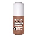Revlon ColorStay Light Cover Liquid Foundation, Hydrating Longwear Weightless Makeup with SPF 35, Light-Medium Coverage for Blemish, Dark Spots